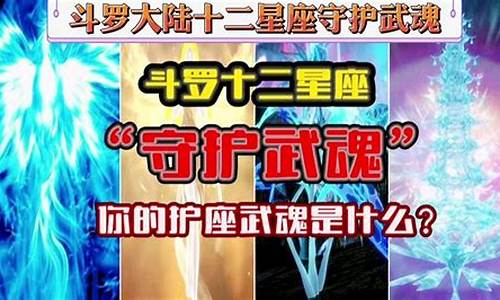 十二星座斗罗大陆守护神_十二星座在斗罗大陆里的角色是什么